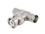 BNC female/female -> BNC male coax ''T'' adapter