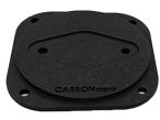 CarbonAero instrument adapter plate 80mm -> RAM bal basis diamand