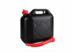 CP fuel jerrycan plastic black 10L slim