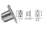 Neutrik XLR 3P chassis connector male