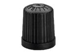 RTT valve cap plastic black