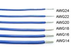 Tefzel wire AWG16 (1.43mm²) blue