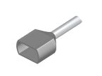 Tirex cable (ferrule) endcap double 2x0.75mm² gray