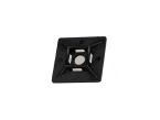 Tirex self adhesive Tiewrap mount 13 x 13 x 3mm black