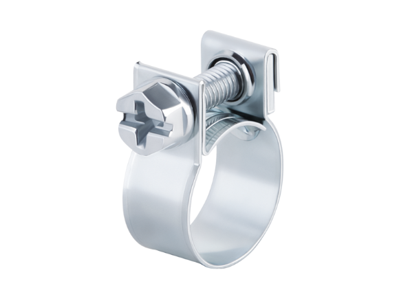 ABA fuel hose clamp stainless steel 9mm / Ø12.5 - 14mm