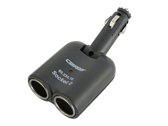 Carpoint 2-pin car adapter