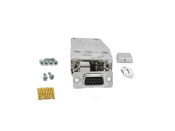 Connector D-SUB 15HD female ACD-57 / ATD(11, 57, 80) crimp