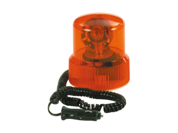 CP rotating beacon with magnet orange