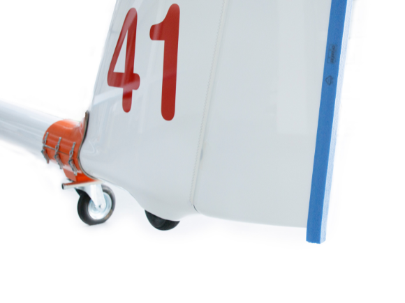 GE rudder & trailing edge protection profile