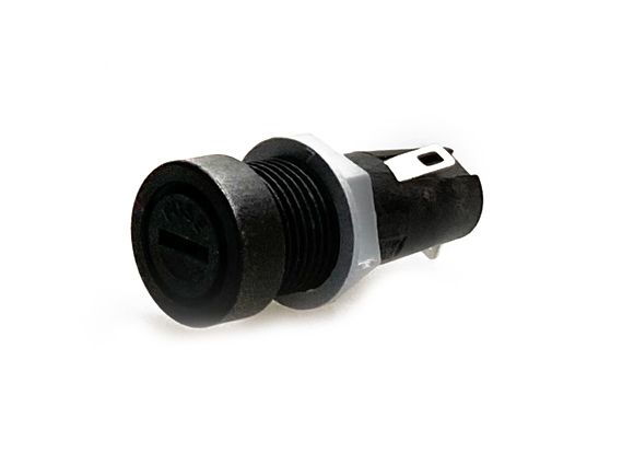 Fuse holder panel mount screw thread 5 x 20mm IC