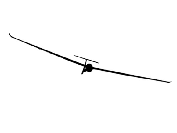 Glider sticker - Rolladen-Schneider 15cm