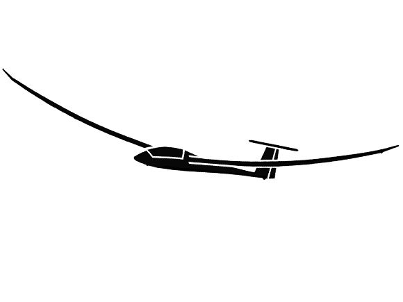 Glider sticker - Nimbus 4DM 17cm