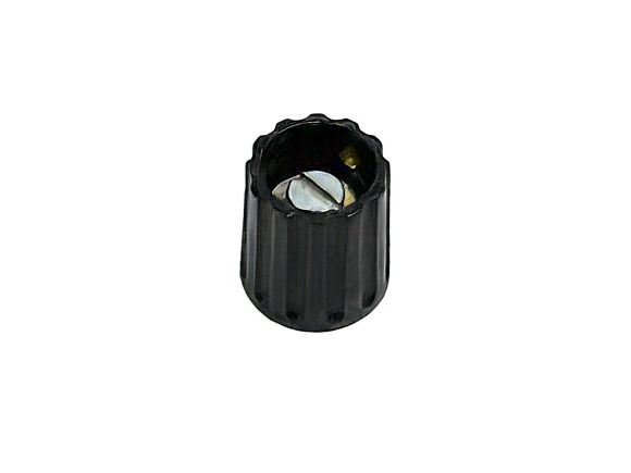 Instrument collet knob / turn knob 14.5mm (shaft Ø3mm) black