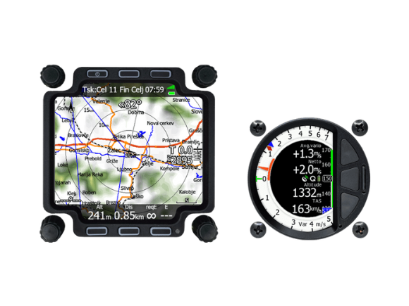 LXNAV LX8040CD (club) repeater 4'' + vario-unit