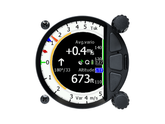 LXNAV S100D (S80D) repeater variometer 80mm