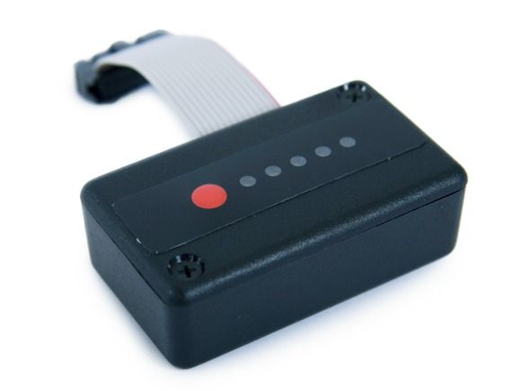 Mert 5LED-display in housing