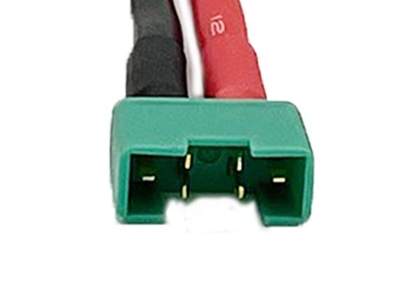 MPX M6-50 cable connector male + cable  10cm