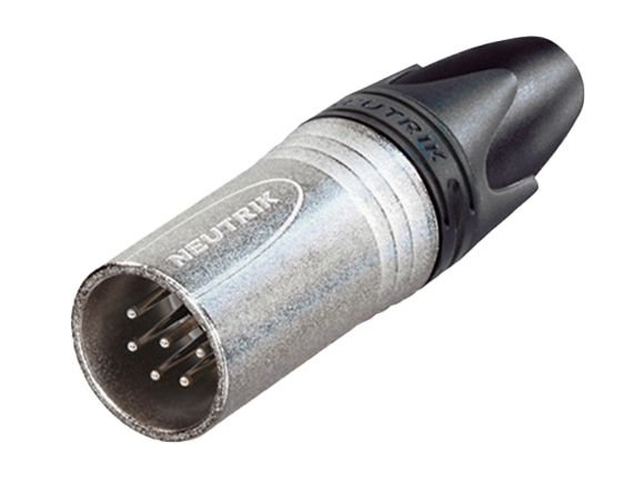 Neutrik XLR 6P cable connector male