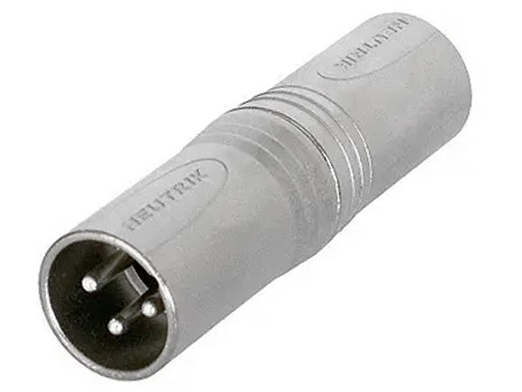 Neutrik XLR adapter male - male