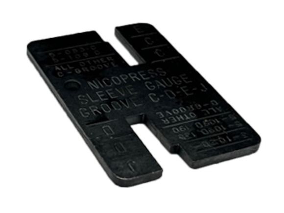 Nicopress gauge stopsleeves