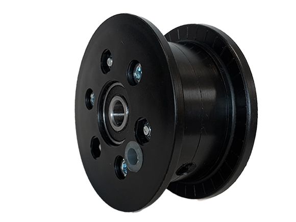 SH plastic tailwheel 210x65 Ø12mm