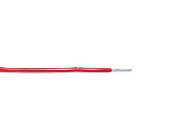 Tefzel wire AWG22 (0.46mm²) red