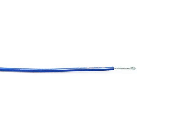 Tefzel wire AWG24 (0.27mm²) blue