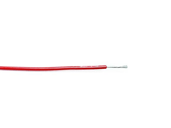 Tefzel wire AWG24 (0.27mm²) red