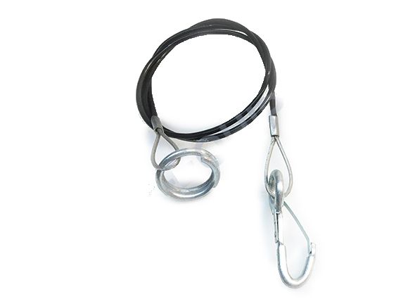 Tirex emergency brake cable 1m black