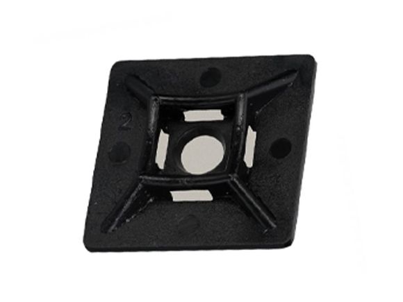 Tirex self adhesive Tiewrap mount 28 x 28 x 5mm black