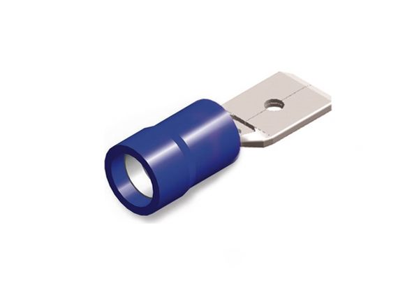 Tirex terminal cable shoe male 4.8mm / 1.5 - 2.5mm² blue