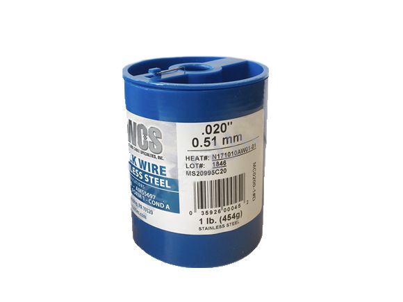 WCS safety lockwire stainless steel Ø .020'' (0.51mm)