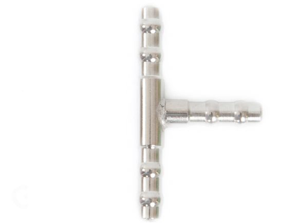Winter tube connector ''T' metal Ø5mm